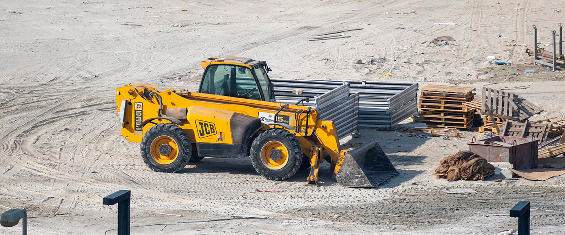 Telescopic Materials Handler Banner