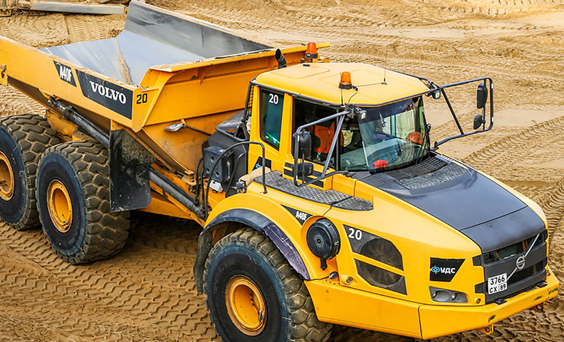 Articulated Haul Truck